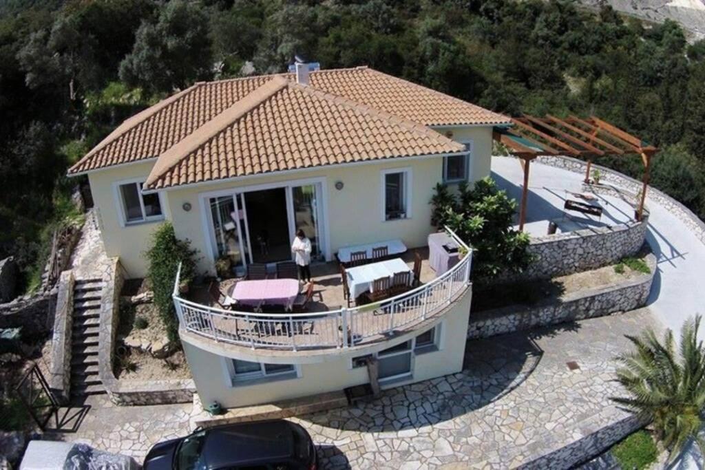 Villa Sunrise With Stunning Views And Private Pool Katokhórion 외부 사진
