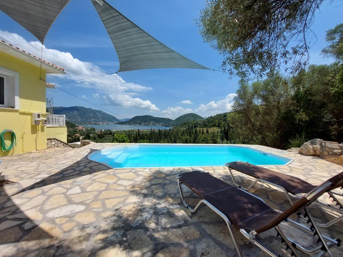 Villa Sunrise With Stunning Views And Private Pool Katokhórion 외부 사진